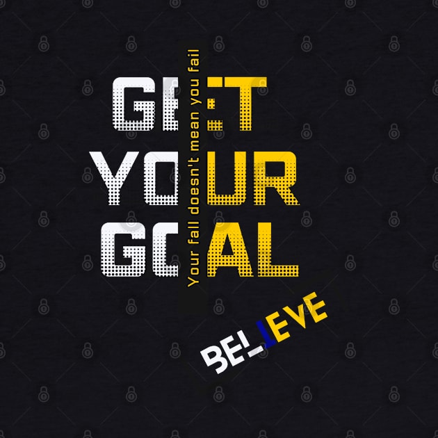 nice t-shirt get your goal- best shirt for this summer by RACACH